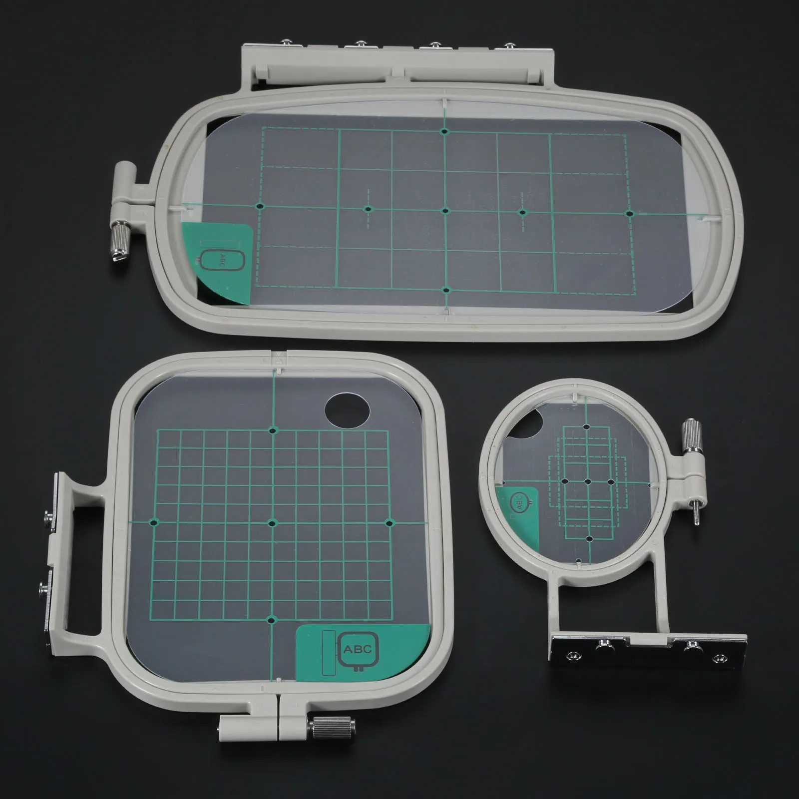 1pc Sewing Embroidery Machine Hoop Fit for Brother SE400 SE425 PE500 Innov-is 500D 900D 950D Adjustable Metal Screw on The