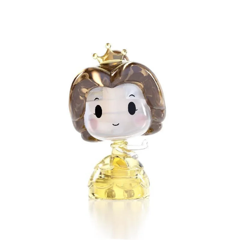 

Disney Princess Crystal Building Blocks Cinderella Snow White Jasmine Belle Ornament Action Figure Kids Gift Collection Model