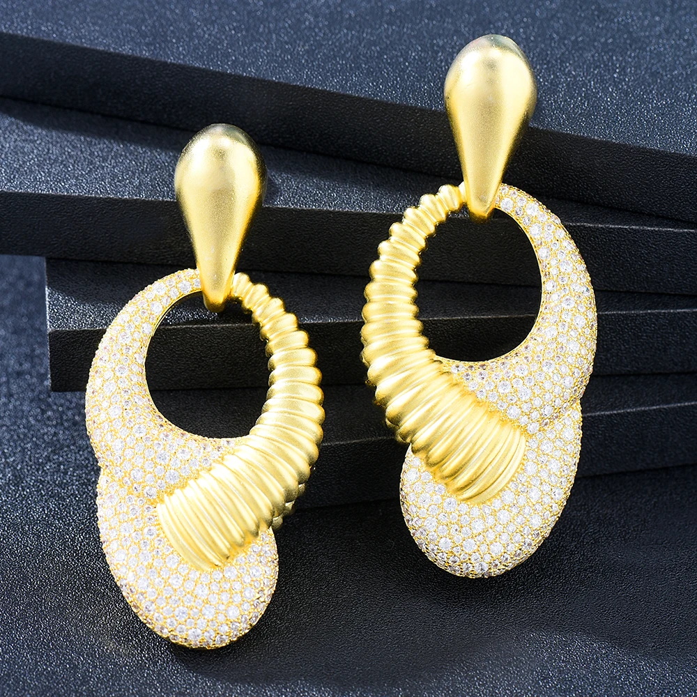 Missvikki Роскошные винтажные серьги-подвески для женщин свадебная вечеринка