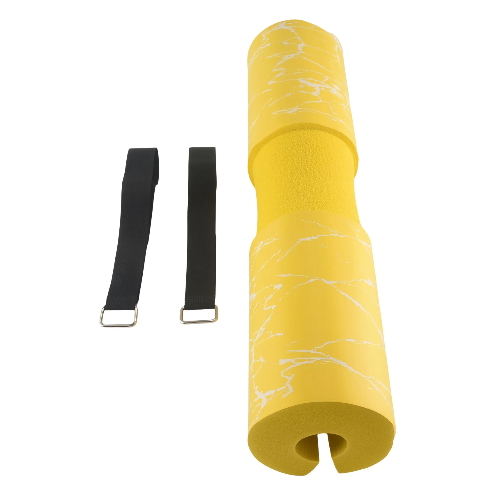 

Barbell Pad for Squats Lunges and Hip Thrusts - Squat Pad Weight Lifting Bar Cushion Pad for Neck and ShoulderYellow