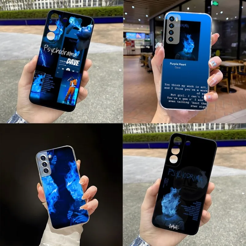 

UK Grime Dave Psychodrama Phone Case For Samsung S23 Note 20 10 S30 S 22 10E Fe Pro Plus Ultra A12 A42 A71 A91 M32 Shell Cover