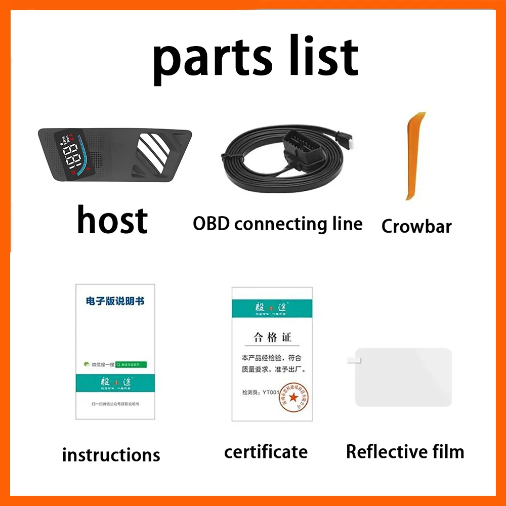 ZJCGO автомобильный HUD проекционный дисплей спидометр проектор электронные