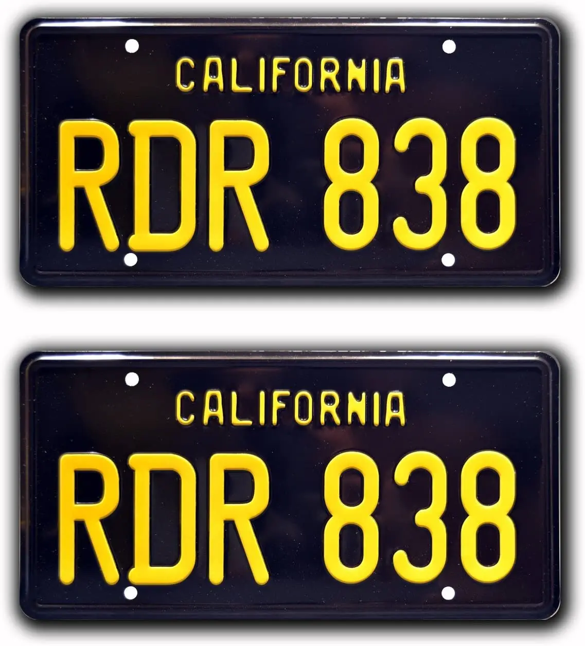 

Celebrity Machines Bullitt | '68 Charger | RDR 838 | Metal License Plates 1 1