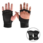 Перчатки для тяжелой атлетики, гелевые защитные перчатки для всей ладони, защитные перчатки для тренировок в тренажерном зале, для мужчин и женщин, оборудование для силовой атлетики