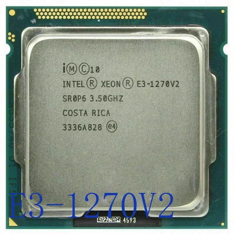 Процессор Intel Xeon E3-1270 V2 четырехъядерный SR0P6 3,5 ГГц 8M 5 GT/s LGA 1155, бесплатная доставка