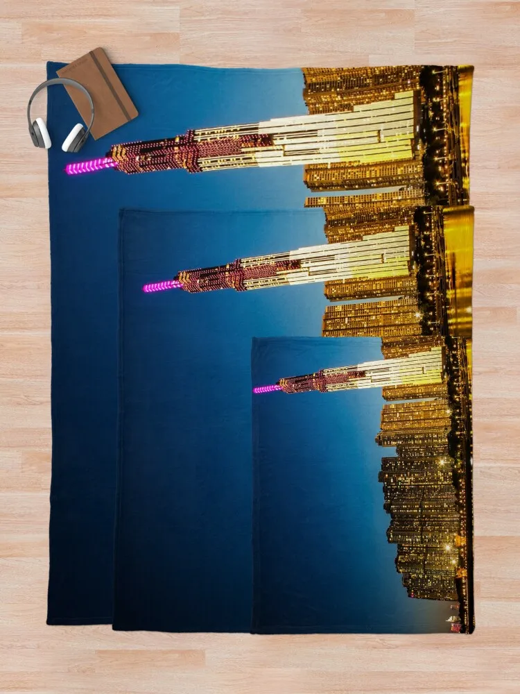 Одеяло Twilight Majesty of Landmark 81 одеяло с рекой Сайгон волосы диваны тонкие фланелевые