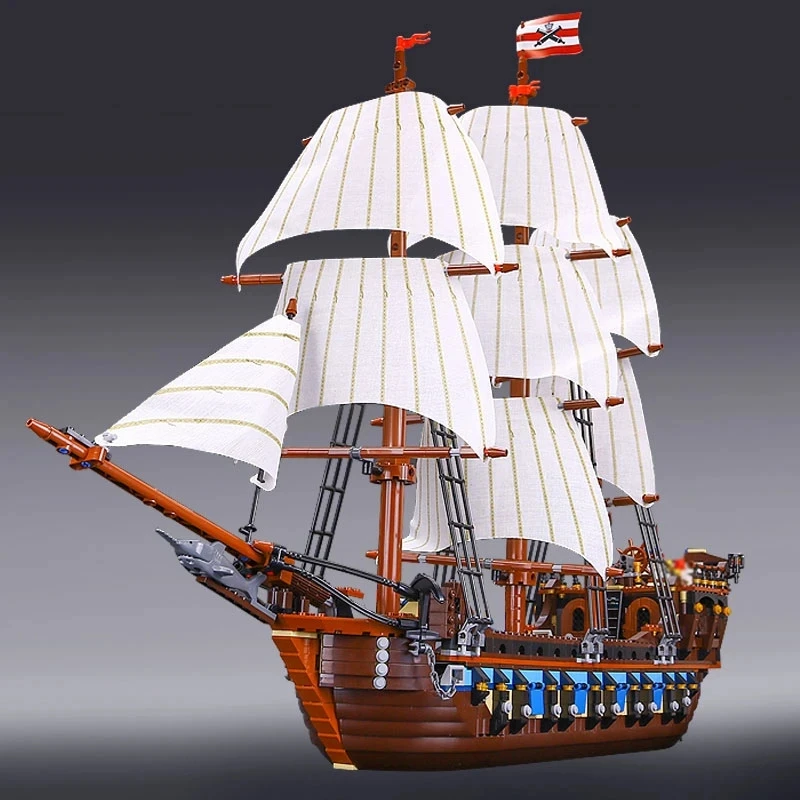 IN Spot 22001 Набор строительных блоков Пираты Имперского карибского моря флагманская