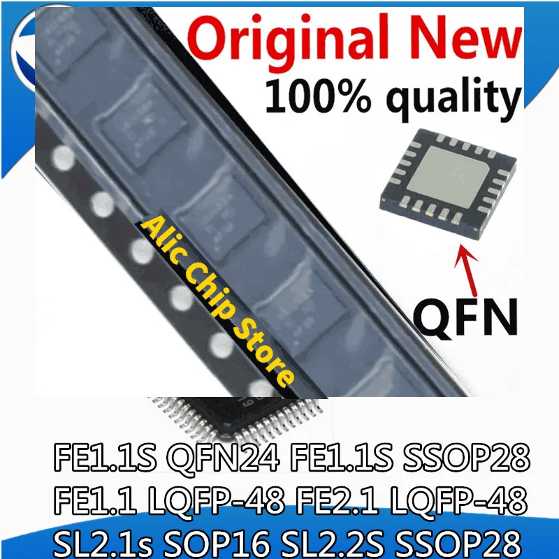 

5 шт., ФК 1.1s SL2.2S SSOP28 FE1.1 ФК. 1 ФК., ФК. S SL2.1A SOP16 FE1.1S QFN24, шунтирующий чип IC