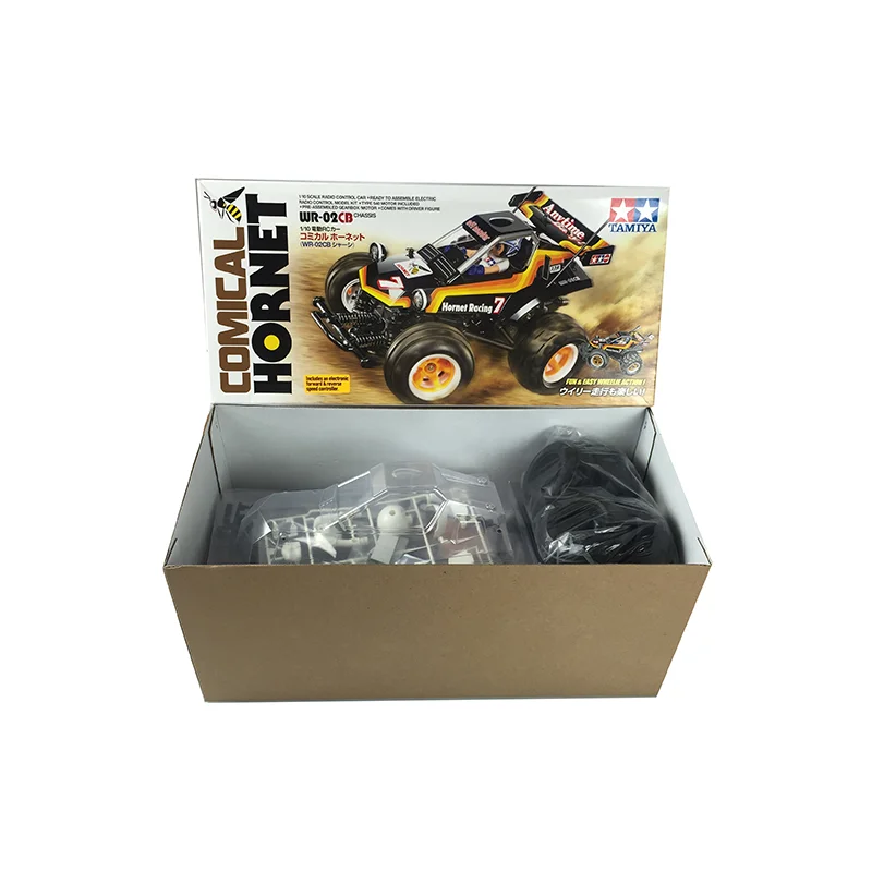 

US Stock TAMIYA 58666 1/10 2WD RWD Comical HORNET Racing RC RockCrawler Car KIT Motor ESC TH19087-SMT2