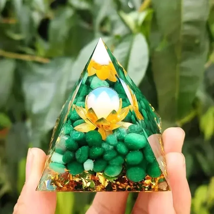 Хрустальный шар сломанный камень украшение из смолы для рабочего стола