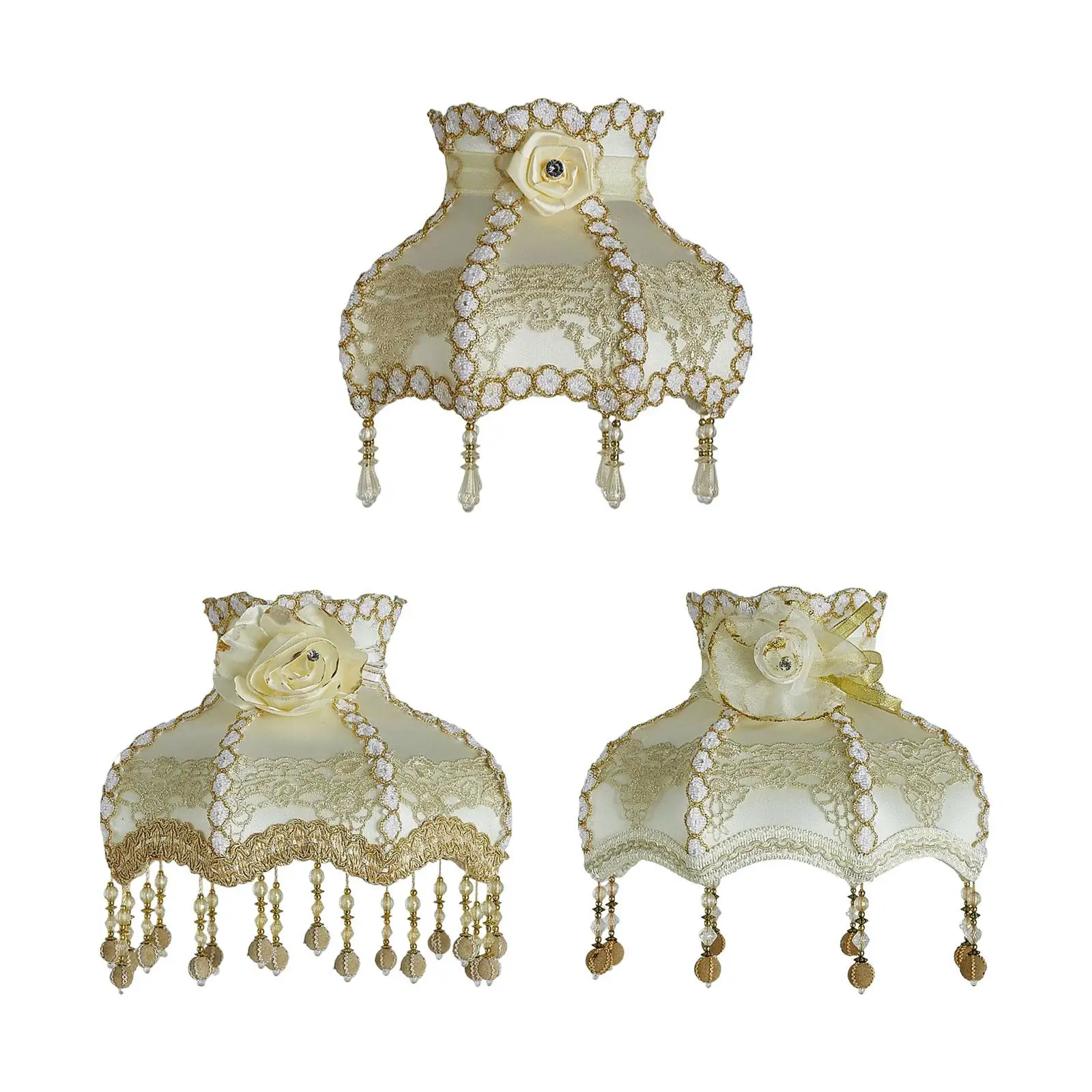 

Плюшевый навес в европейском стиле для настольной лампы, Напольной Лампы (цоколь E27)