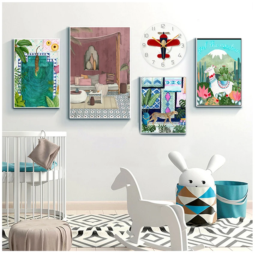 Картина на холсте настенные картины для гостиной домашний декор марокканская