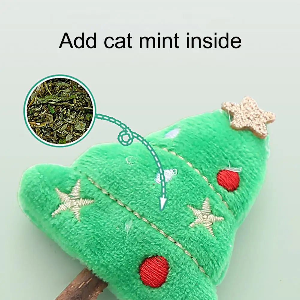 

Игрушка-палочка для домашних животных в форме Санта-Клауса