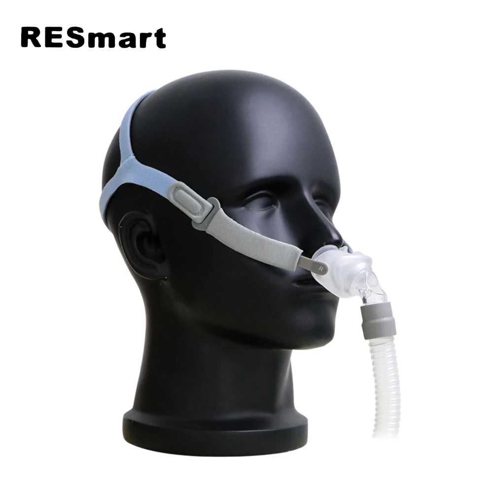 Носовая Подушка RESmart P2 сипап-маска силиконовая размера SML все в медицинской маске