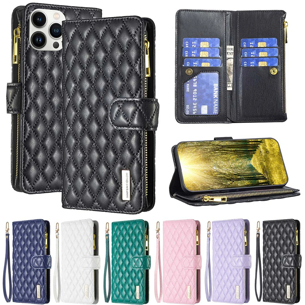 Luxury Wallet Flip Zipper Cover For Moto G22 G42 G31 G41 G71 G200 5G E20 E30 E40 E32 4G Edge S30 5G Lady Gril Phone Bags