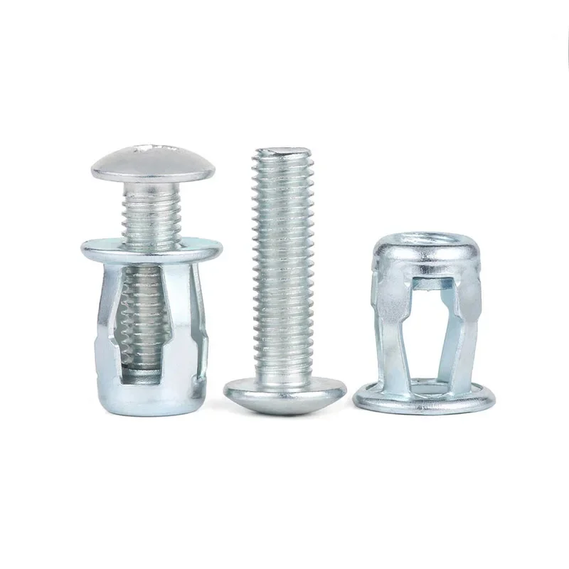 50 шт. M4 M5 M6 Лепестковые заклепки гайка болт автомобильный металлический винт для
