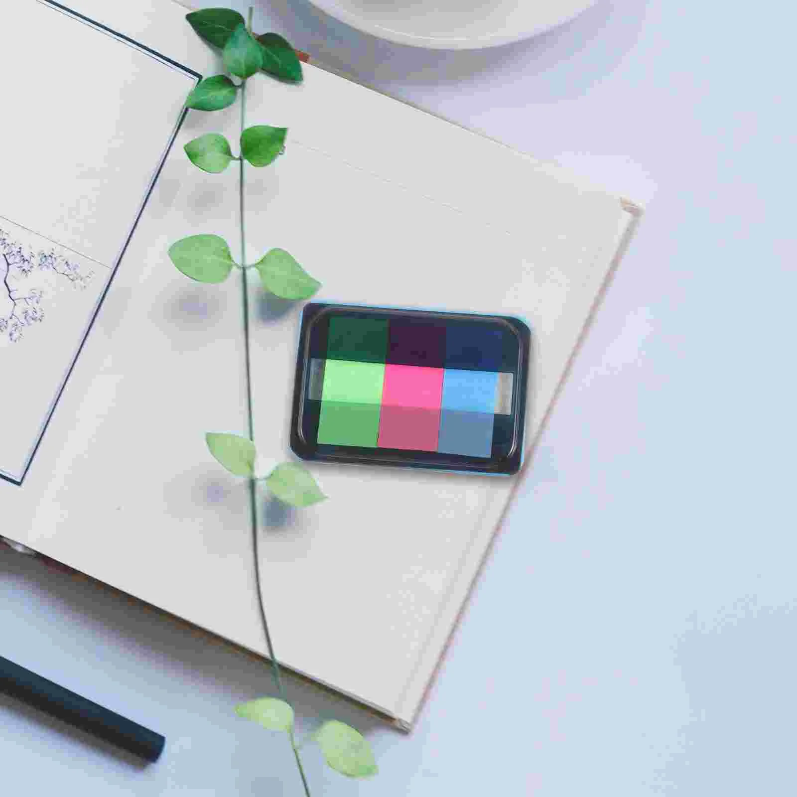

Neon Sticky Tabs Color Page Markers PET Pads Sign Notebook Korean Stickers