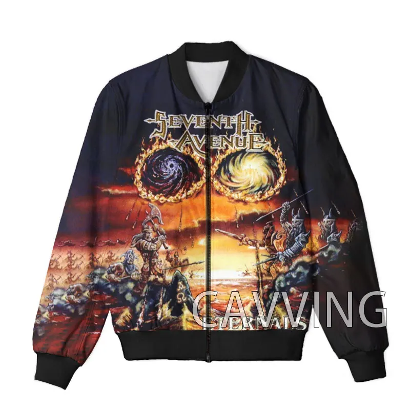 Мужская/Женская куртка-бомбер на молнии с 3D-принтом