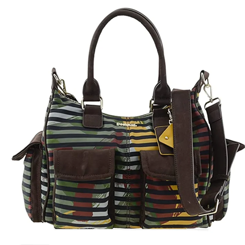 

Spain D Ethnic Embroidered Vintage Canvas Ladies Bag Handbag （01）