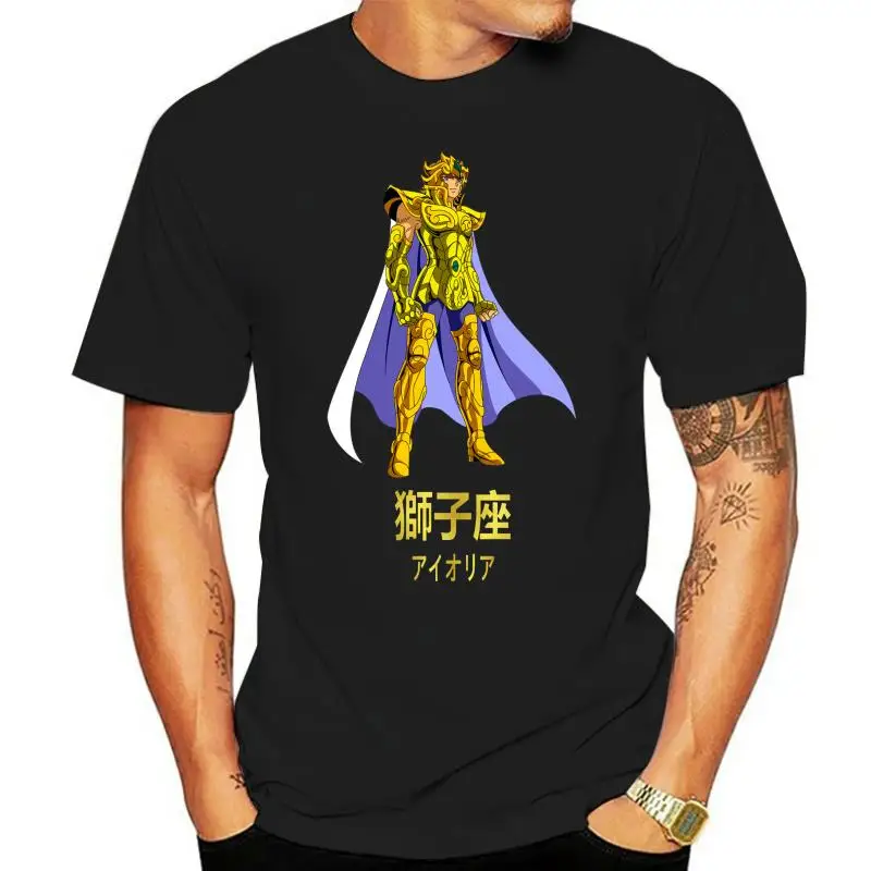 

Saint Seiya Leo 3 Anime Manga Series Japan T Shirt Black Basic Tee