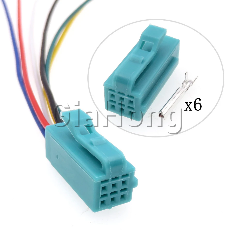 1 компл. 6 способов автомобильный адаптер автомобильные Сменные негерметичные