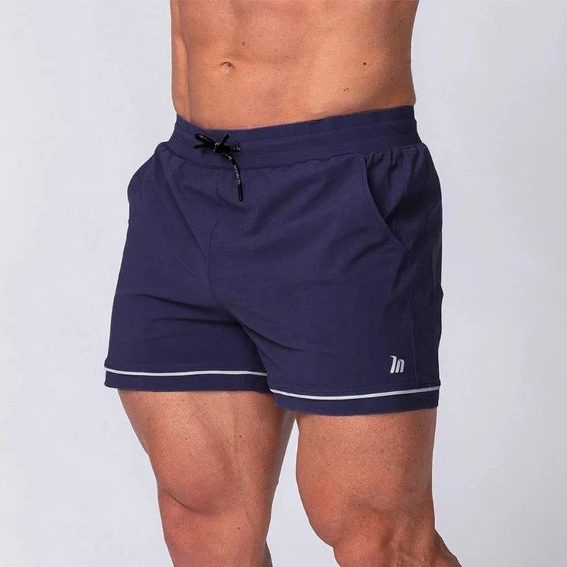 

2021 Summer Running Shorts Men Fitness Beach Shorts Training Quick Dry Jogging Shorts Mens Gym Workout Shorts Sport Short E508