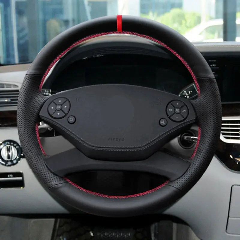 Внутренняя накладка на руль автомобиля для Mercedes Benz S Class W221 2009-2013 CL-Class C216 2010-2014