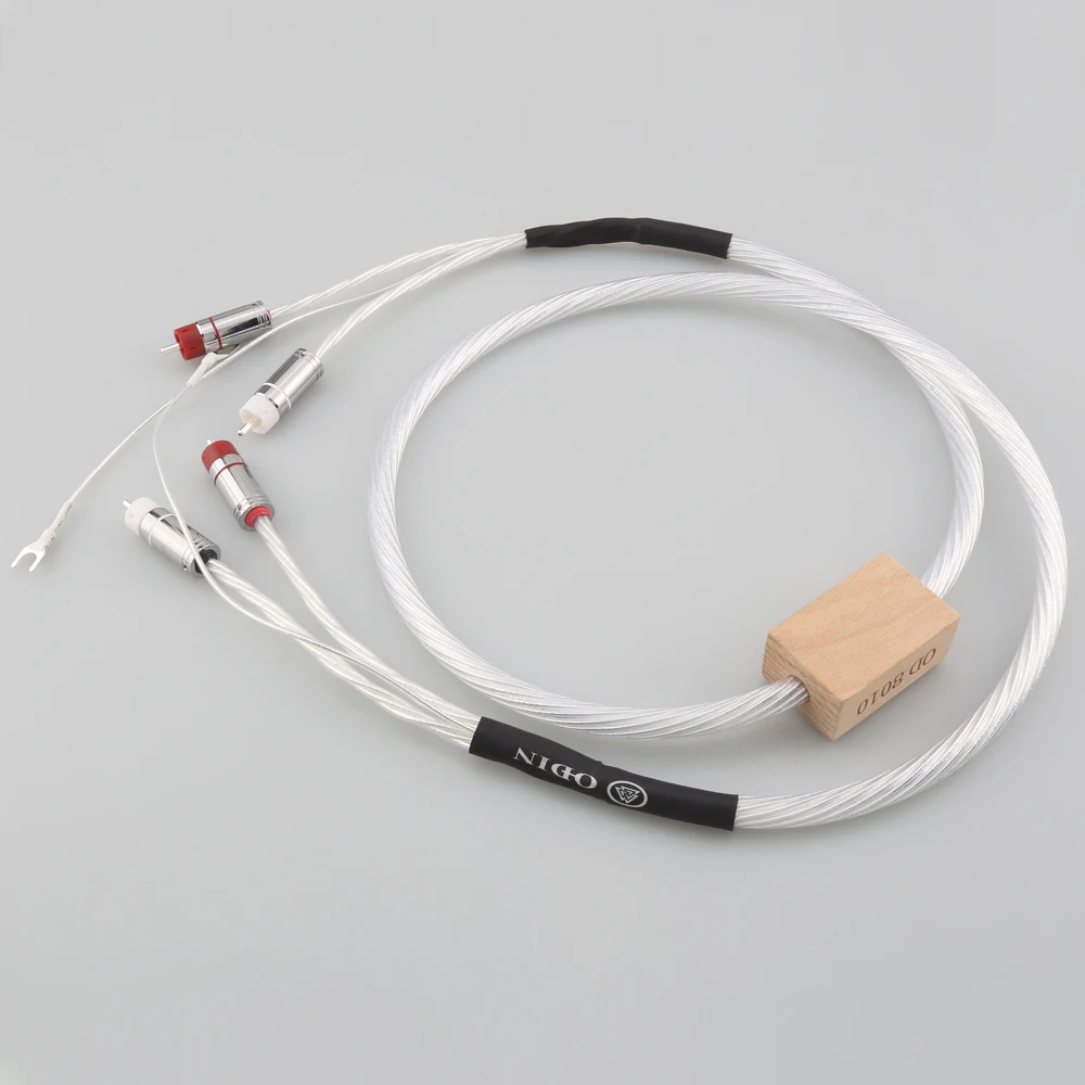 Nordost ODIN 2 HI-END hifi fever аудио RCA сигнальный кабель с двойным лотосом из стерлингового