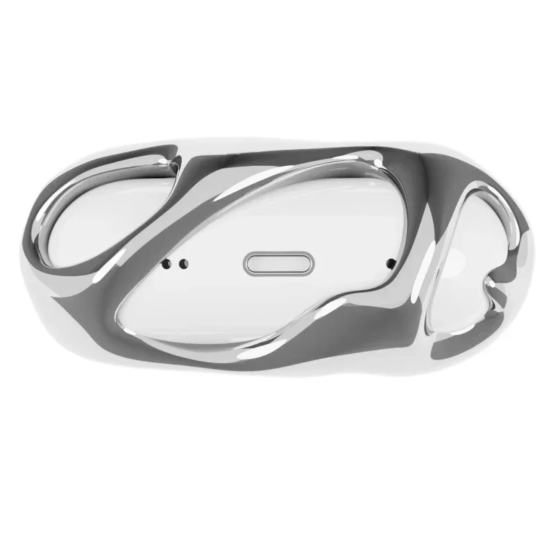 Чехол для Airpods THE OEN с серебряным зубом украшение оригинальный дизайн крутой