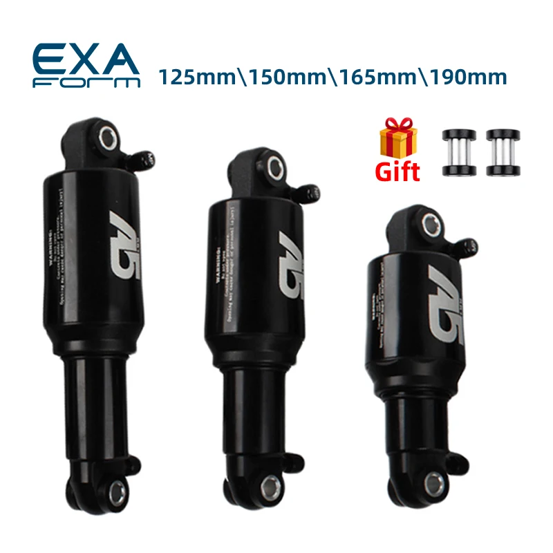 

KS A5 RR1 rear shock MTB single air/dual air mountain bike shock absorber 125 150 165 190 MM bicycle air pressure absorber