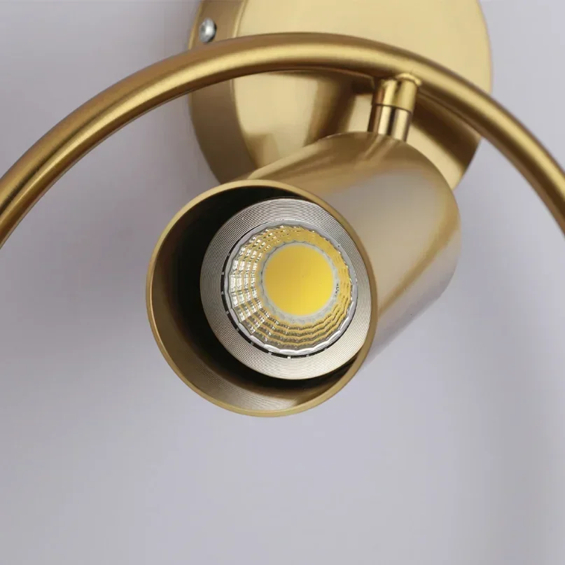 Post Modern LED Роскошный настенный светильник 5 Вт GU10 AC95-260V Ling Комната Спальня