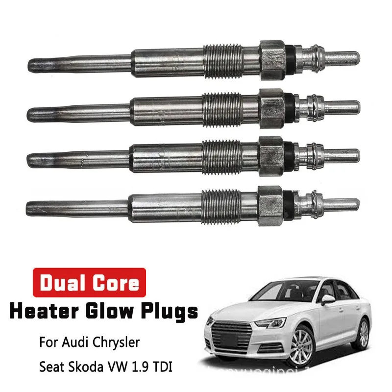 4 шт. заглушки предварительного нагрева для Audi Chrysler Seat Skoda Volkswagen GM 1.9TDI
