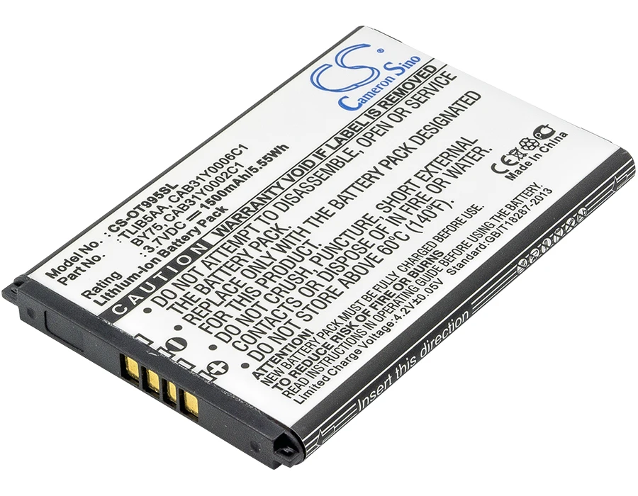 

CS 1500mAh / 5.55Wh battery for MTC 968
