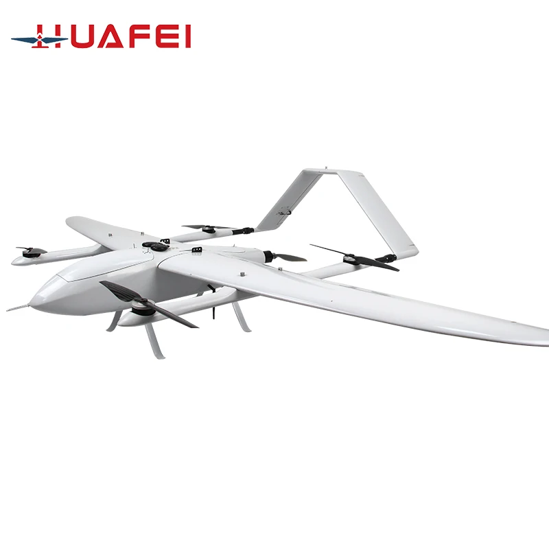 

HUAFEI-250 Surveillance Security Fixed Wing VTOL UAV Survey Fixed Wing UAV