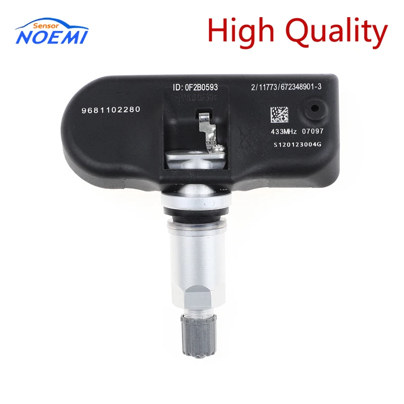Оригинальный датчик давления в шинах 9681102280 TPMS 433 МГц для Peugeot 407 207 307 607 508 807 для Citroen C4 5 6 7 8