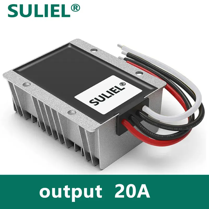 

SULIEL DC 9-36V to DC 12V 13.8V 15V 19V 20V 24V 28V 30A Boost Buck преобразователь стабилизатор напряжения регулятор CE RoHS для автомобилей солнечный