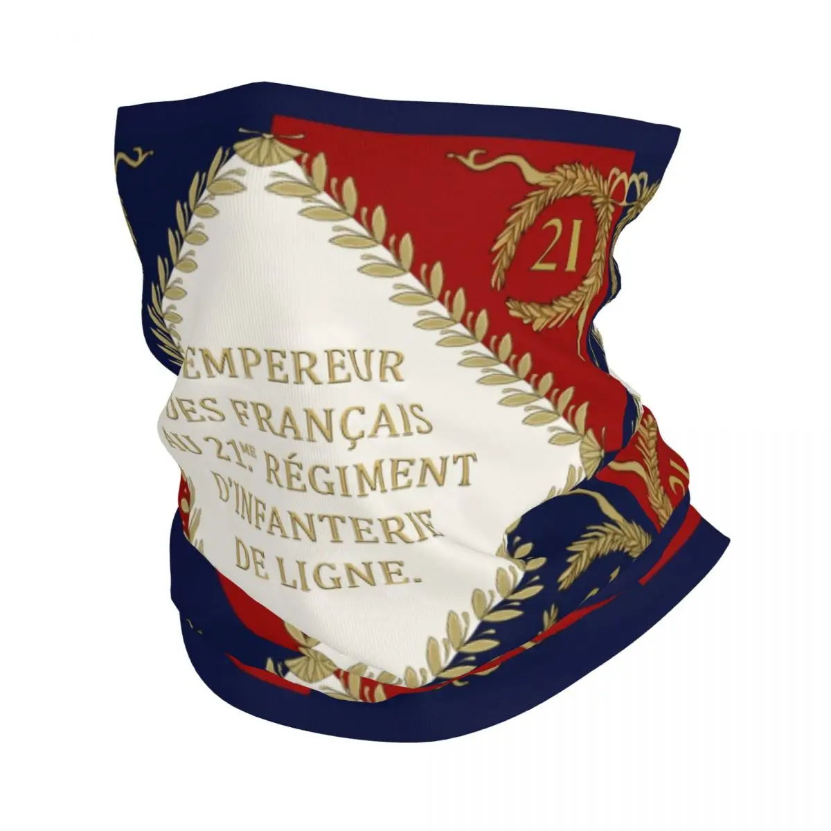 

Повязка на шею с принтом во французском стиле