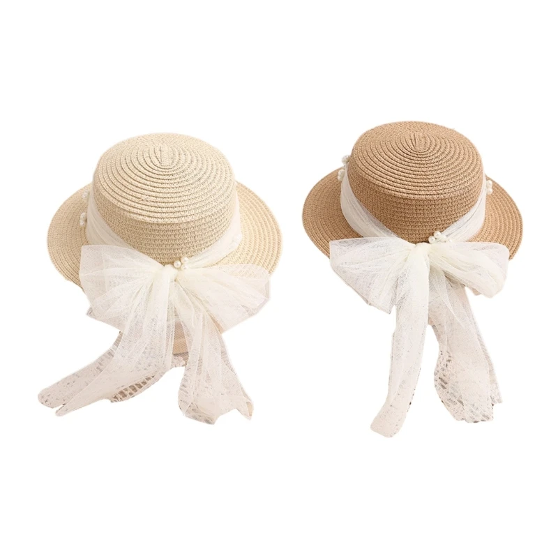 

Summer Straw Weaving Hat Seaside Hat for Ladies Cap Breathable Sunproof Cap