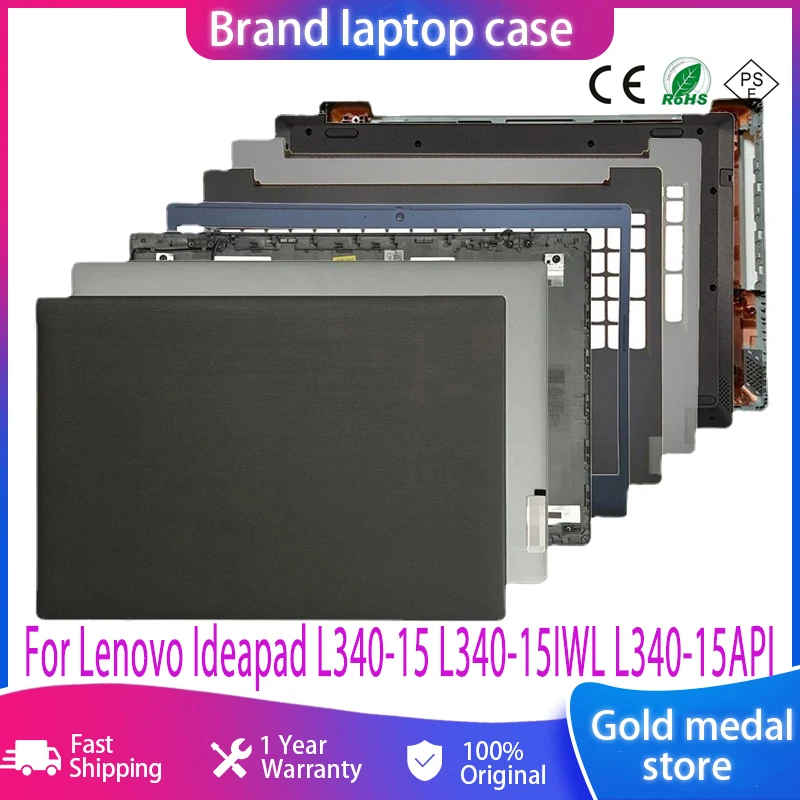 

New For Lenovo Ideapad L340-15 L340-15IWL L340-15API LCD Back Cover Front Bezel Palmrest Upper Case Bottom Base Lower Shell
