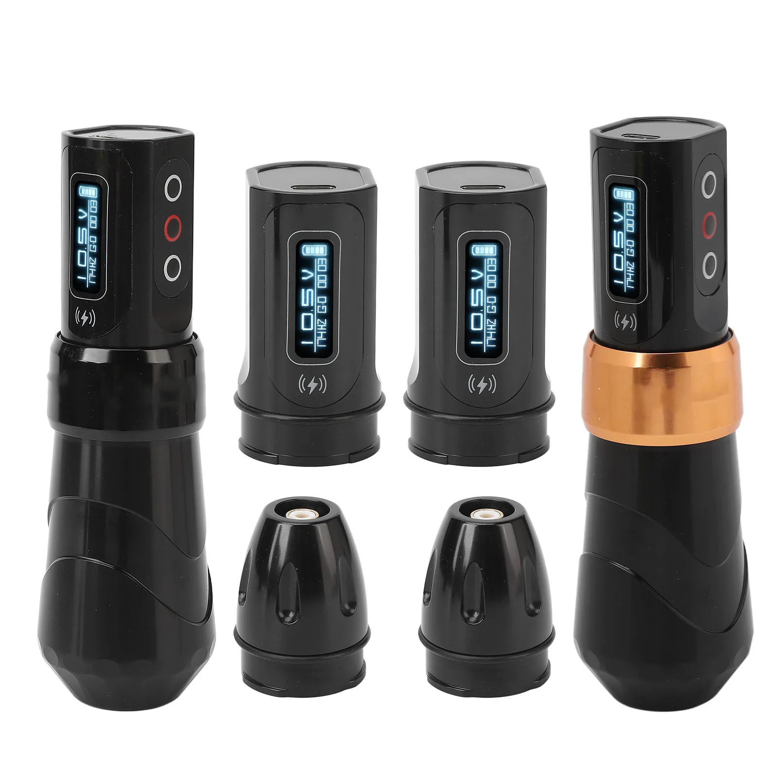 

2 в 1, картриджи-иглы для тату-машинки, 2000 мАч