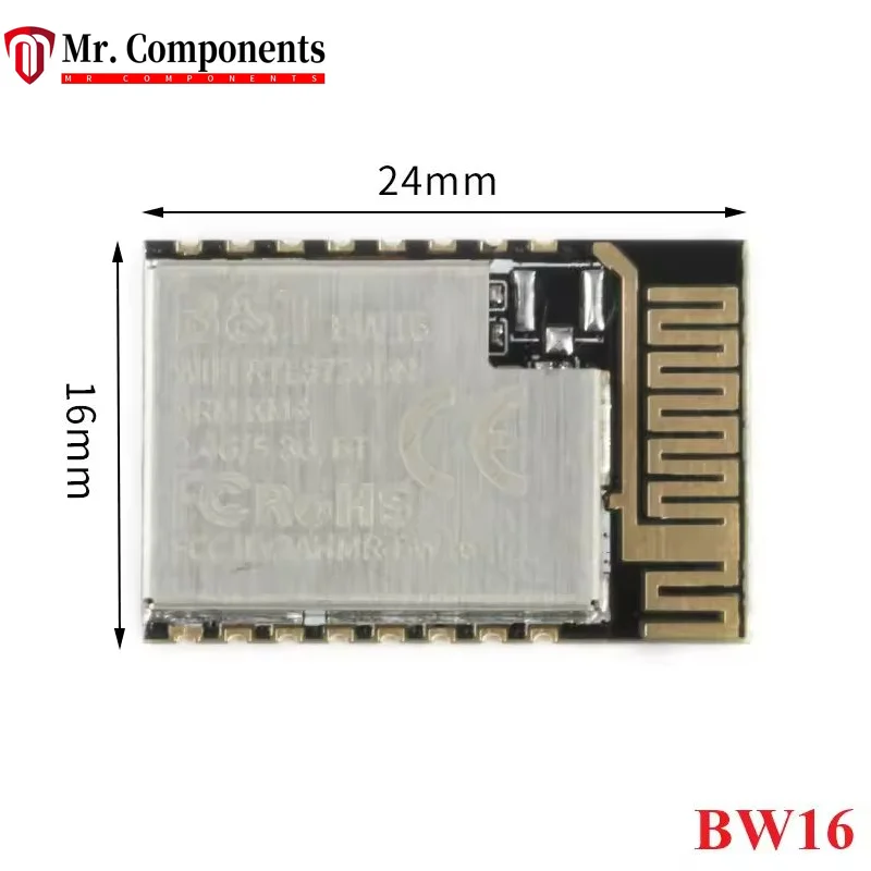 Фото 1 шт. BW16 RTL8720DN BW14 BW15 RTL8720CF BW18 комплект макетной платы NodeMCU Bluetooth-совместимый BLE 4,2 5,0 WIFI беспроводной модуль №3