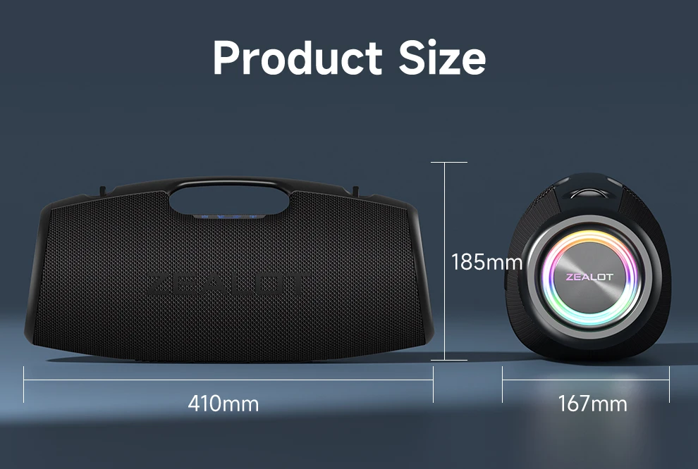Персонализированный портативный караоке-динамик с большим выходом 100 Вт