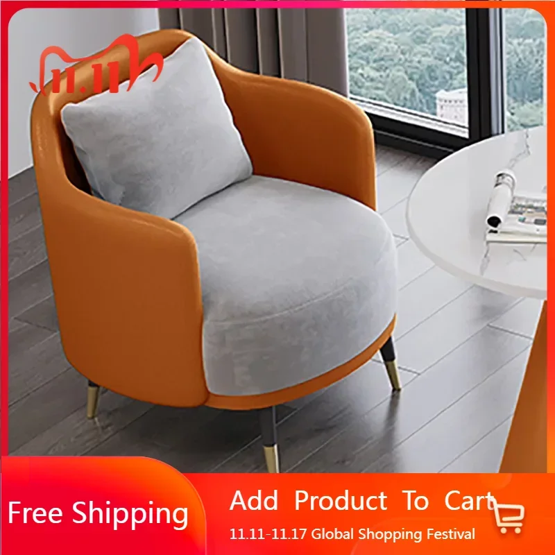 

Occasional Nordic Makeup Living Room Chairs Accent Hand Living Room Chairs Restaurant Sillas De Comedor Furniture Bedroom WRXXP