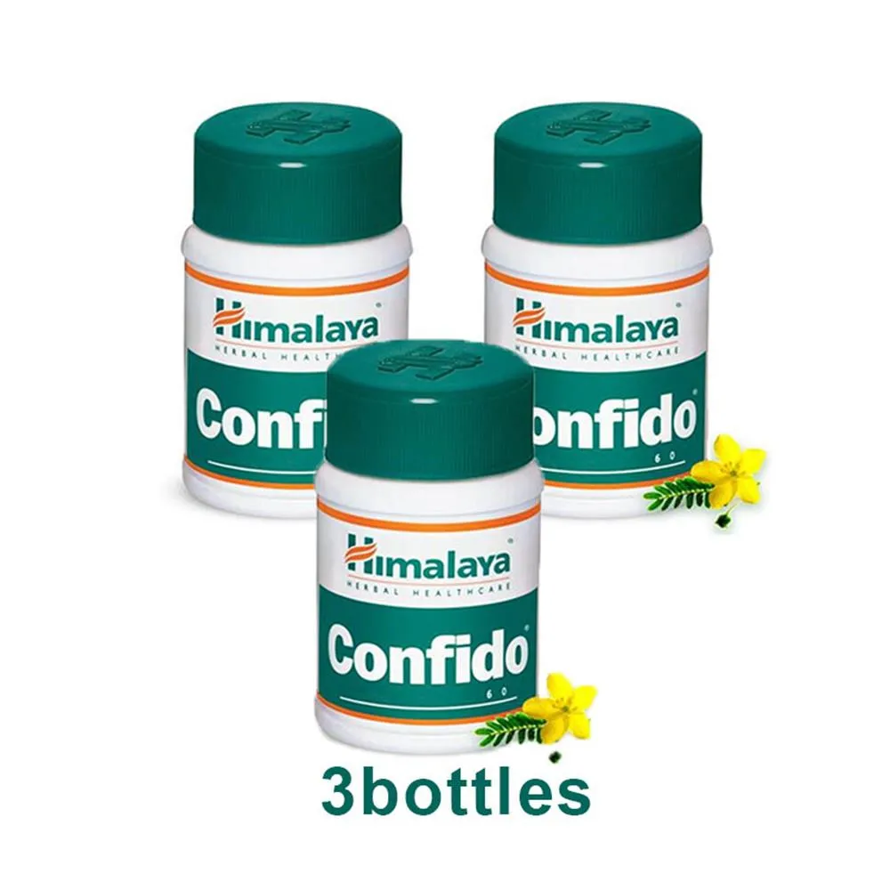 

HIMALAYA Confido Improve men's self-confidence, improve the quality of sperm vitality 60pcs*3bottles