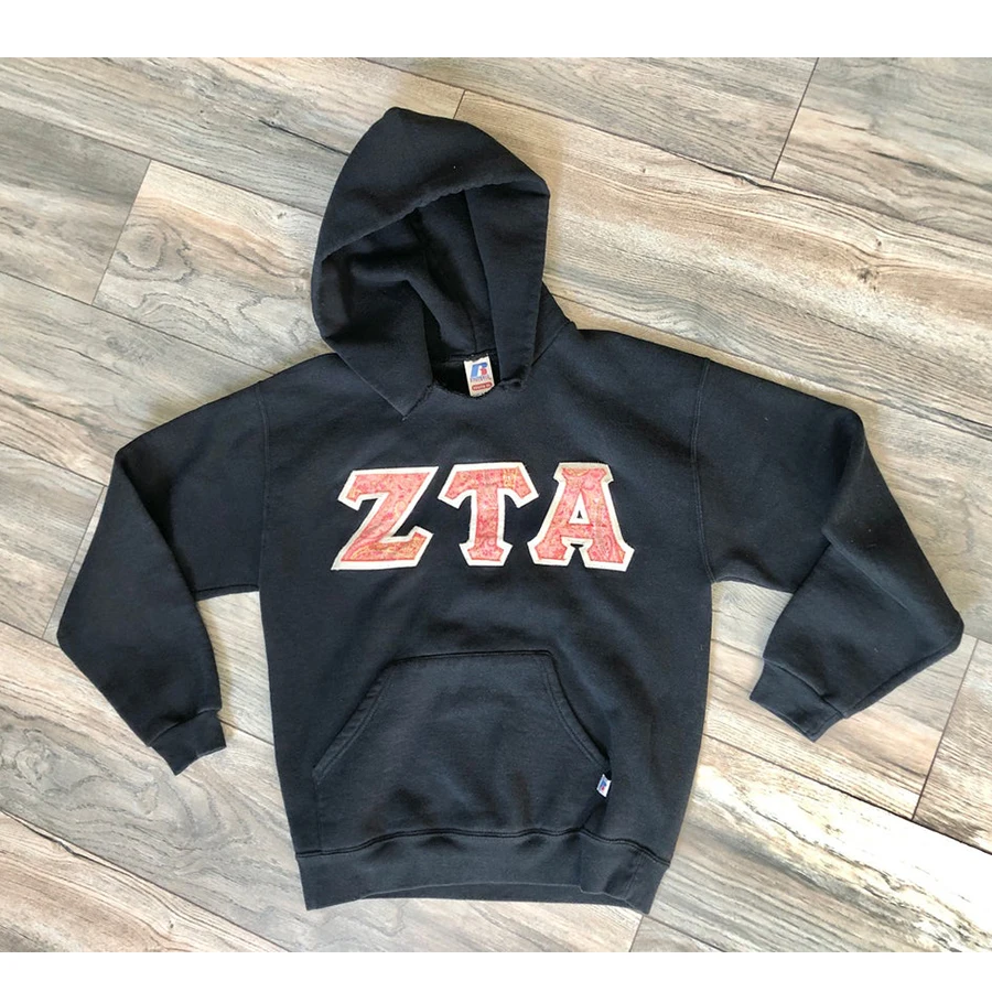 

Zeta Tau Alpha Fashion simple printed hooded sweatshirt