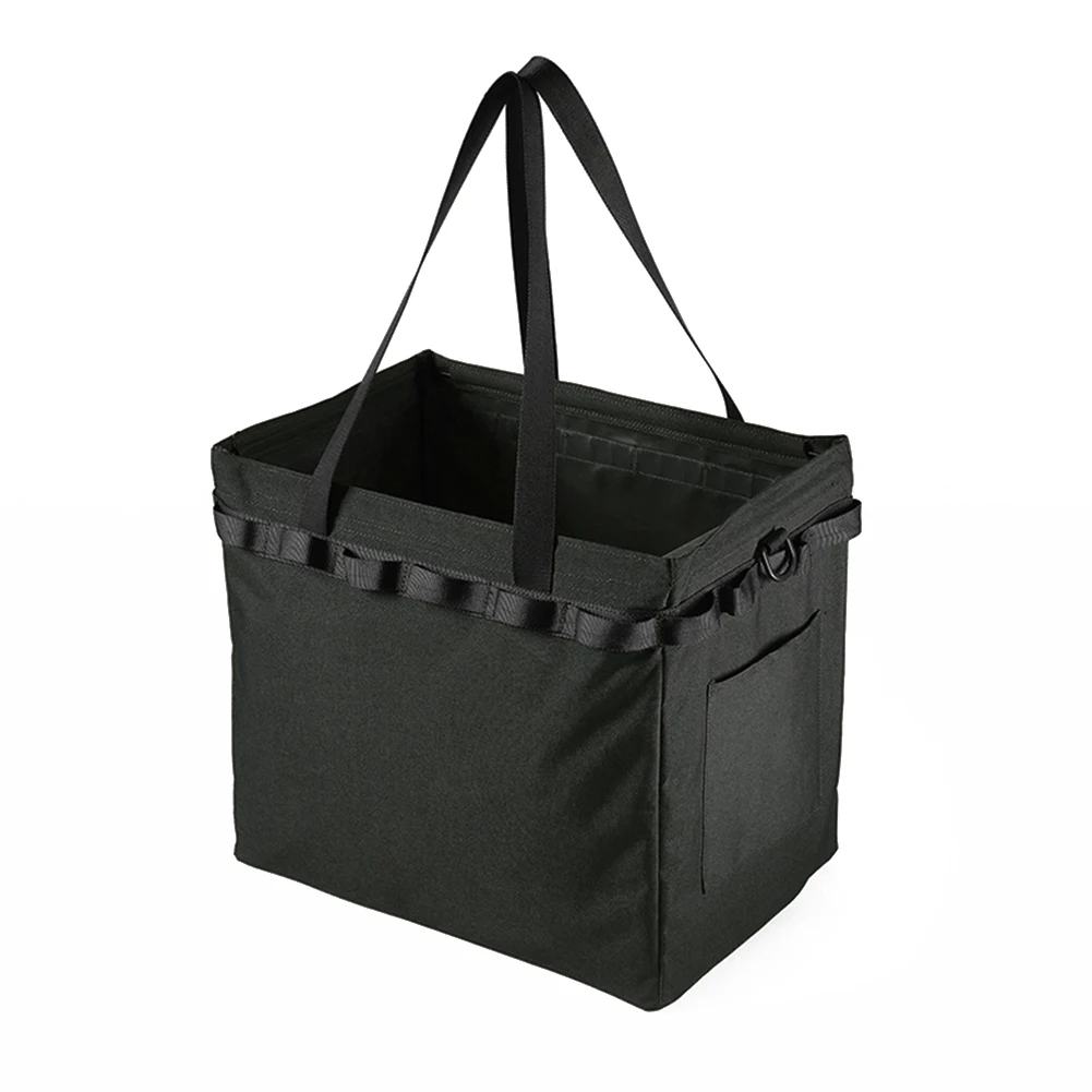 

Outdoor Folding Picnic Bag Oxford Cloth Camping Storage Bag Tools Large Capacity Multipurpose Portable Picnic Firewood Handbag
