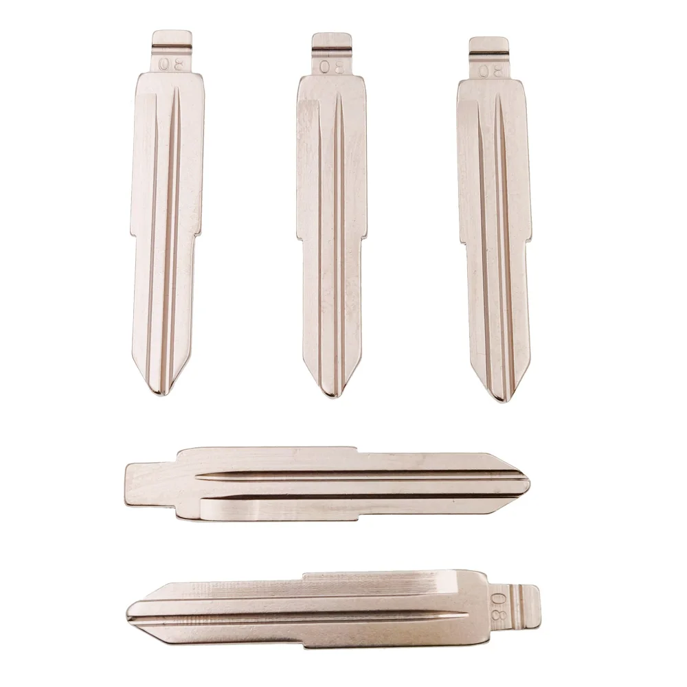 10 шт. #08 новые металлические пустые необработанные флип KD полотно дистанционного