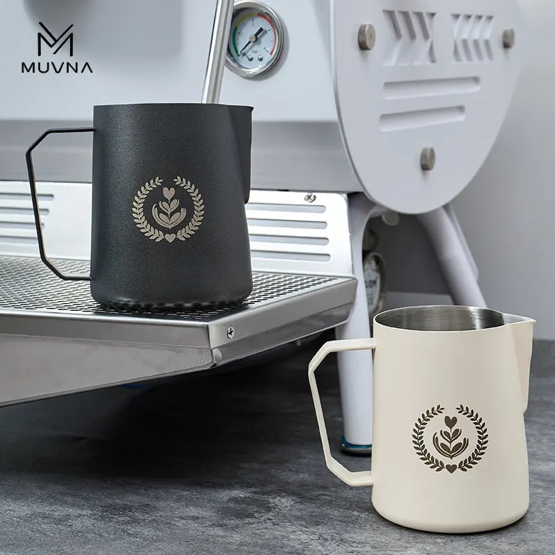 Кувшин для молока MUVNA эспрессо кувшин взбивания кофе 350/450/600 мл латте с широкой
