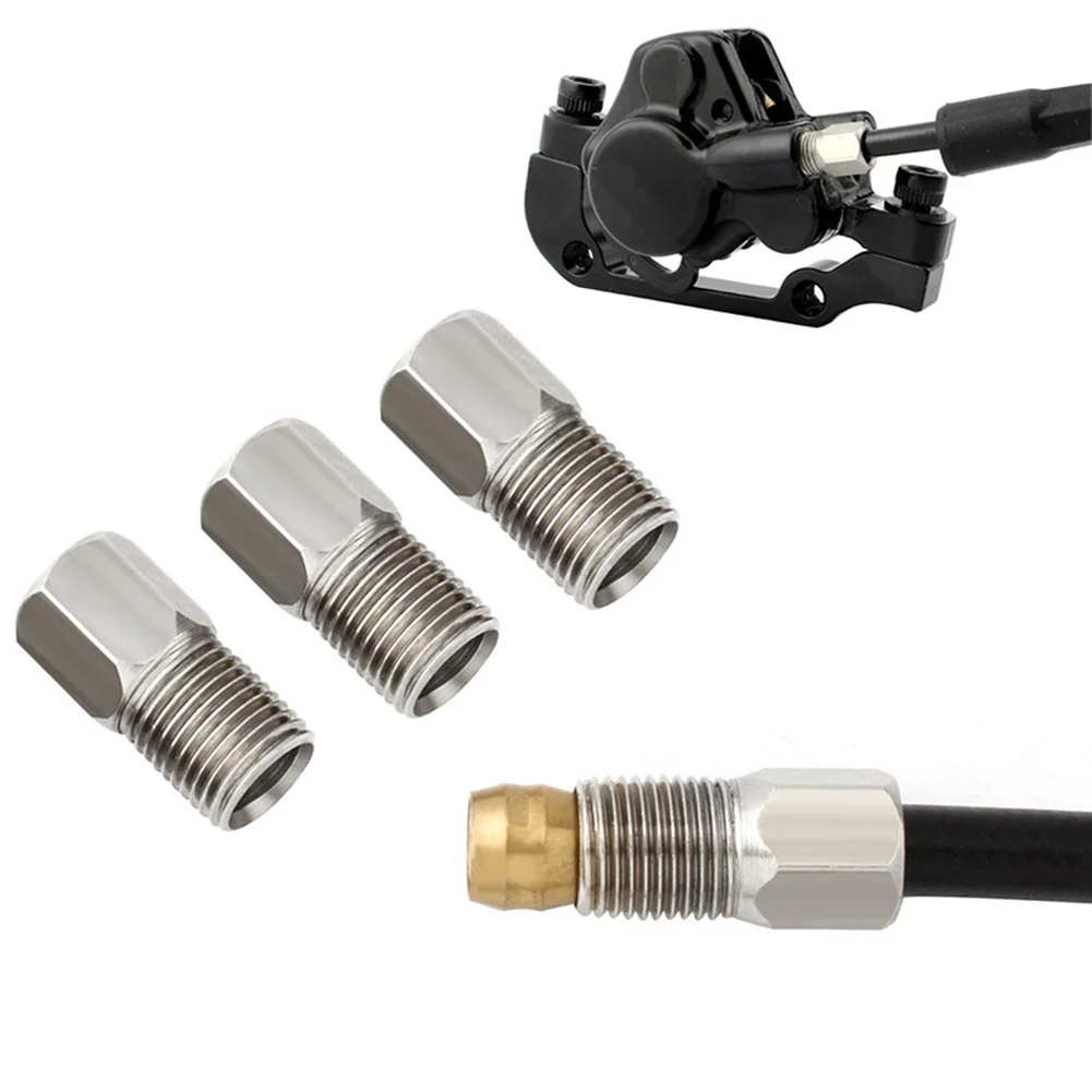 

10pcs Oil Dish Oil Pipe Compression Screw Hot Sale Mountain Bike Brake Oil Pipe Joint Hollow Screw Bolt For-Shimano For-Avid 10P