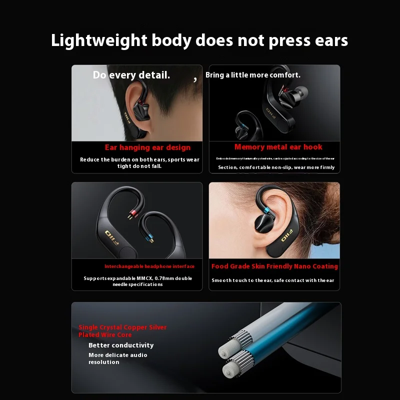 Fiio Utws5 2025 настоящие беспроводные наушники на заказ HIFI Bluetooth Hi-Res 96 кГц/24 бит aptX